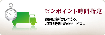 ピンポイント時間指定